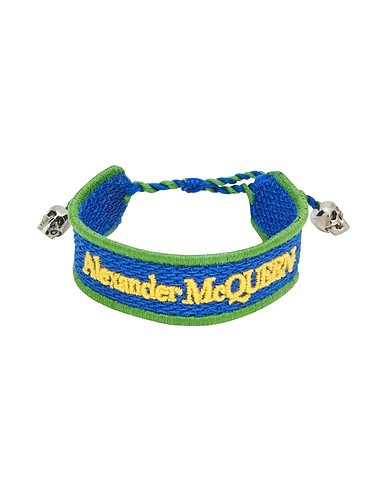 MCQUEEN Bracelet Blue Textile fibres