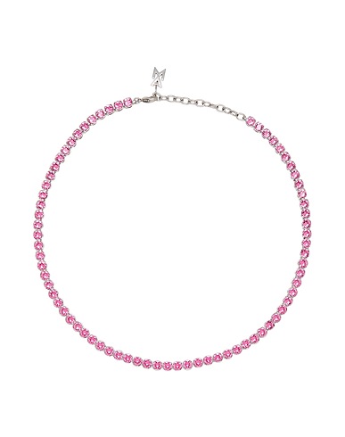 AMINA MUADDI Necklace Fuchsia Metal