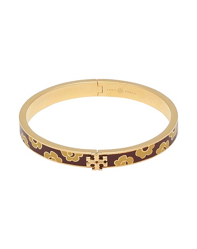 TORY BURCH Bracelet Burgundy Metal