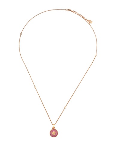 VERSACE Necklace Mauve Metal