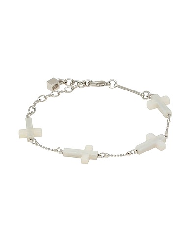 DSQUARED2 Bracelet White 65% Brass, 30% Resin, 5% Silver