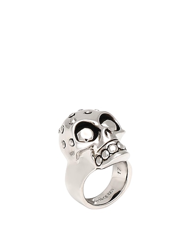 MCQUEEN Ring Silver 100% Brass