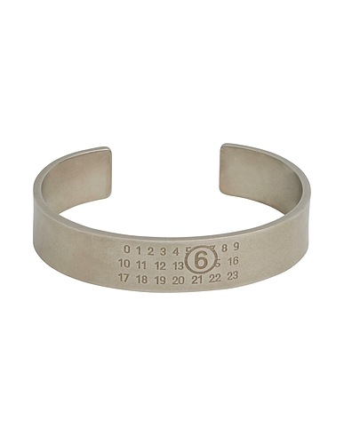 MM6 MAISON MARGIELA Bracelet Silver 100% Brass
