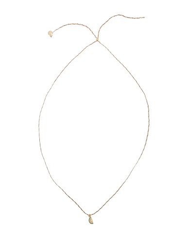 SORBET ISLAND Necklace Beige Textile fibres, Metal