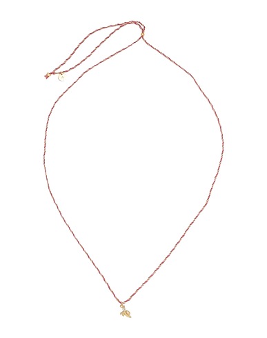 SORBET ISLAND Necklace Pink Textile fibres, Metal