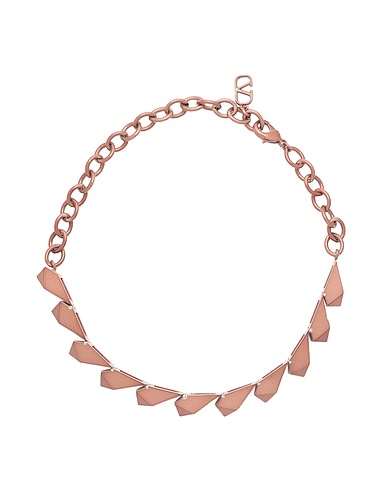 VALENTINO GARAVANI Necklace Brown Metal