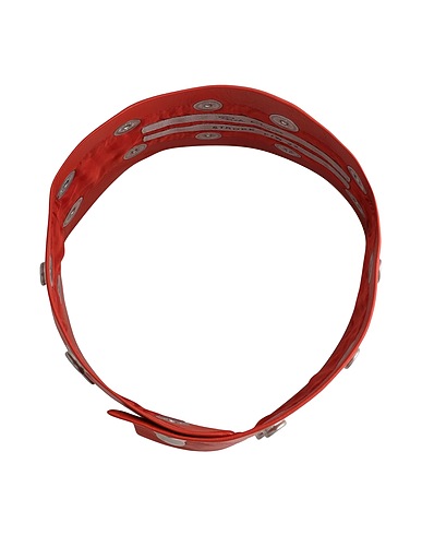 RICK OWENS Necklace Orange Leather