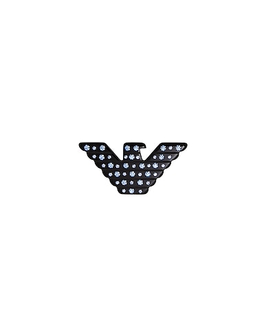 EMPORIO ARMANI Spilla Nero 85% Resina, 10% Cristallo Swarovski®, 5% Ottone