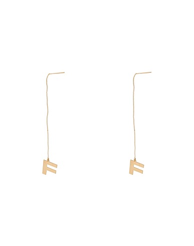 FISICO Earrings Gold Metal