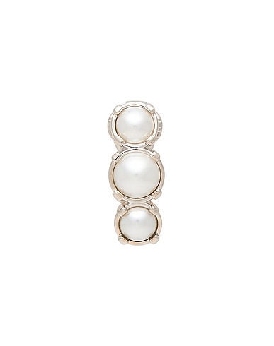 DSQUARED2 Ear cuff or single earring Silver 70% Silver, 20% Crystal, 10% Brass