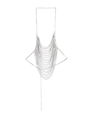 VICOLO Body Jewel Silver Metal