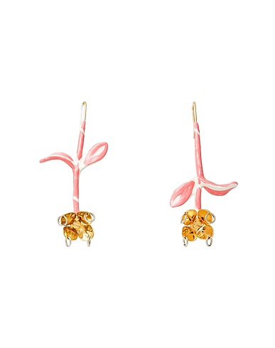 MARNI Earrings Pink Metal