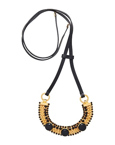 MARNI JEWELLERY and WATCHES Black Leather, Metal