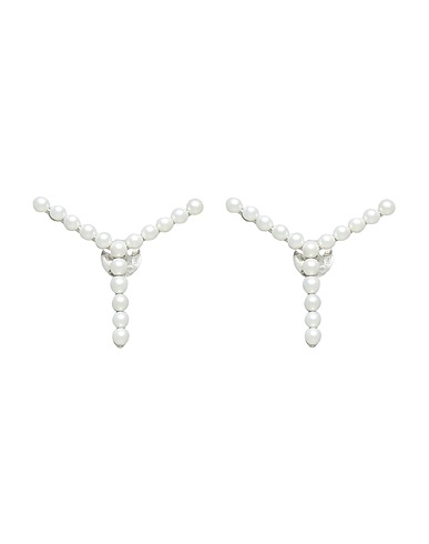 Y/PROJECT Earrings White Metal