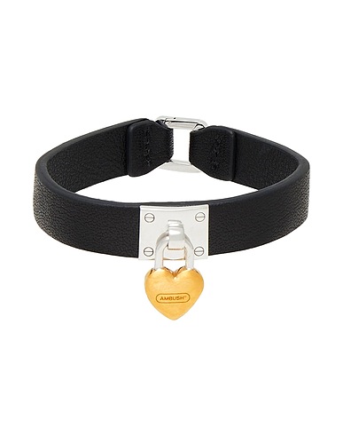 AMBUSH Bracelet Black Leather