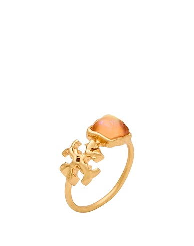 TORY BURCH Ring Yellow Metal