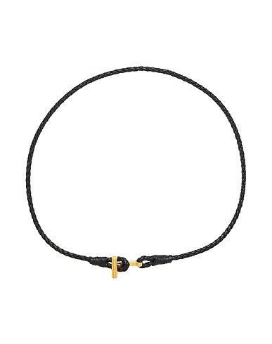 TOM FORD Necklace Black Leather