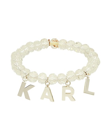KARL LAGERFELD Bracciale Trasparente 84% Vetro, 16% Ottone