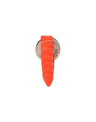 COURRÈGES Ear cuff or single earring Salmon pink 100% Brass
