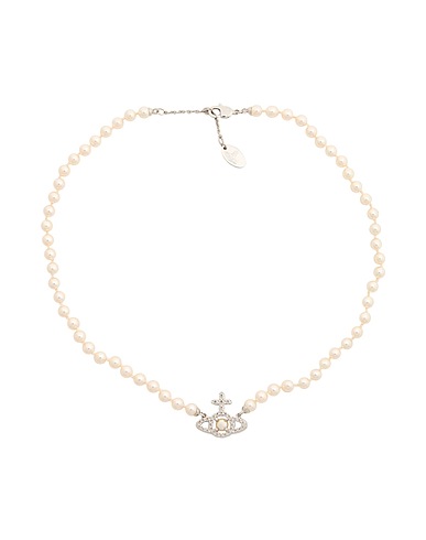 VIVIENNE WESTWOOD Necklace White Brass