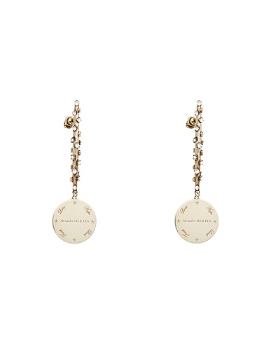MCQUEEN Earrings Silver Metal