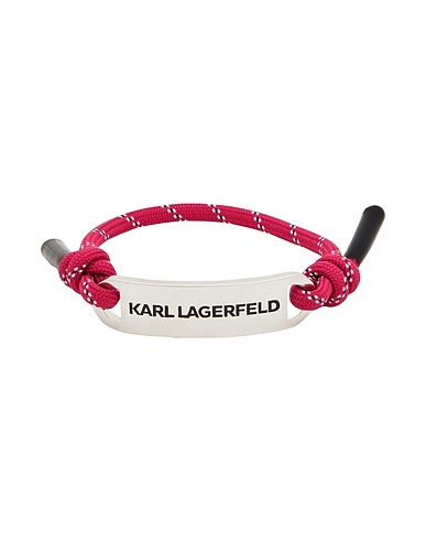 KARL LAGERFELD Bracelet Magenta 80% Brass, 20% PES