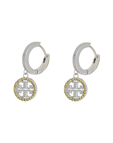TORY BURCH Earrings Silver Metal