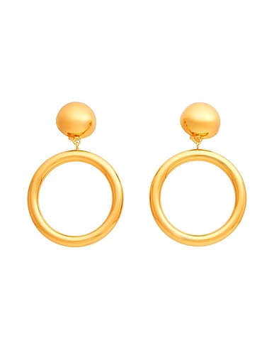 MOSCHINO Earrings Gold 100% Brass