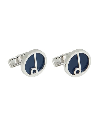 DUNHILL Cufflinks and Tie Clips Blue 925/1000 Silver