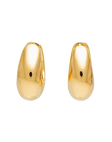 TOM WOOD Earrings Gold Recycled metal