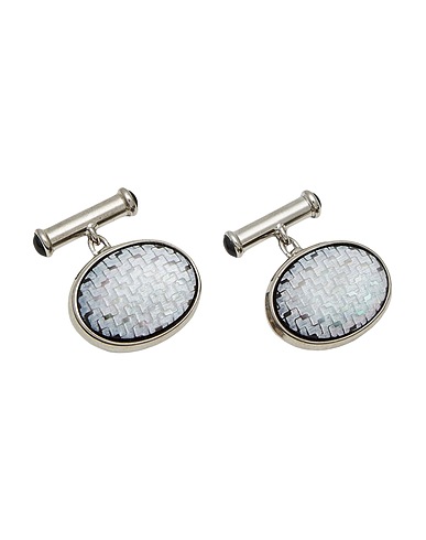 CORNELIANI Cufflinks and Tie Clips Silver Metal