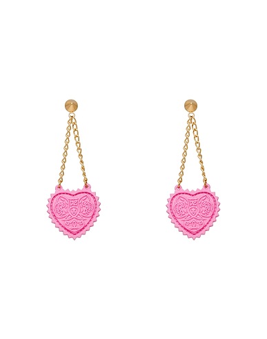 DSQUARED2 Ohrringe Rosa 40% Harz, 40% Zinn-Legierung, 20% Messing