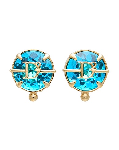 DSQUARED2 Earrings Turquoise 40% Tin alloy, 30% Brass, 30% Glass