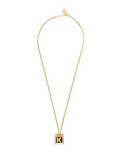 KARL LAGERFELD Necklace Gold 80% Brass, 20% Enamel