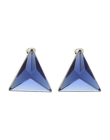 JIL SANDER Earrings Navy blue Metal