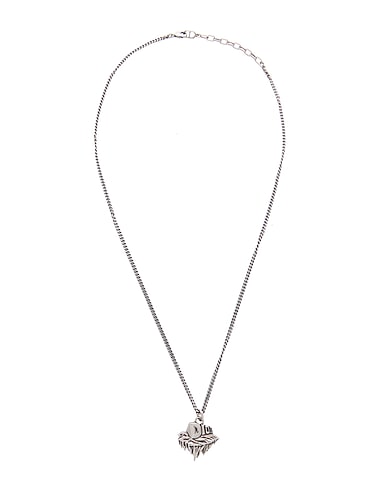 DIOR Necklace Silver Metal