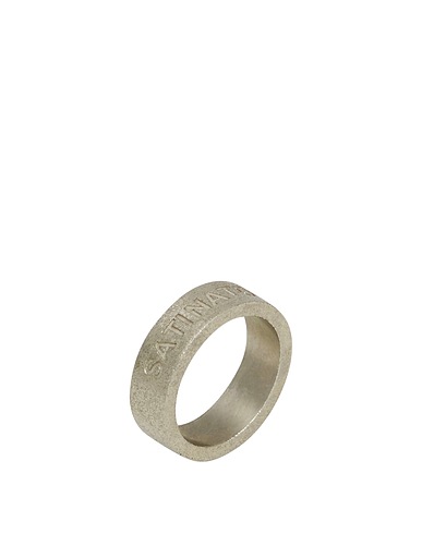 MM6 MAISON MARGIELA Ring Silver Brass