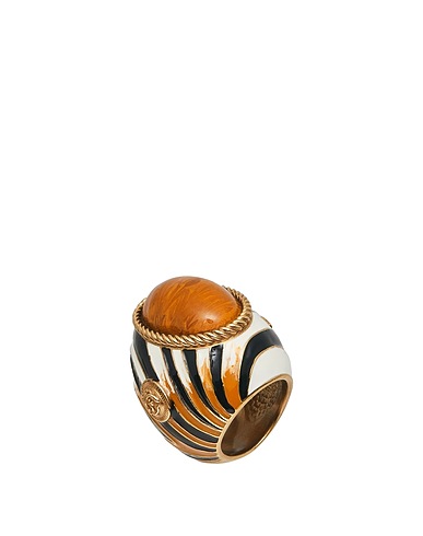 ROBERTO CAVALLI Ring Camel Metal