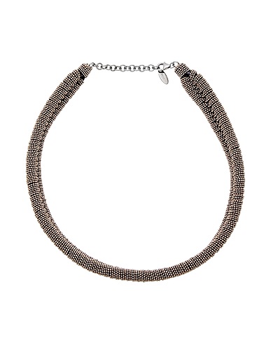 BRUNELLO CUCINELLI Necklace Khaki Metal