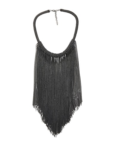 BRUNELLO CUCINELLI Necklace Charcoal Metal