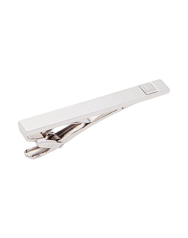DUNHILL Cufflinks and Tie Clips Silver Metal