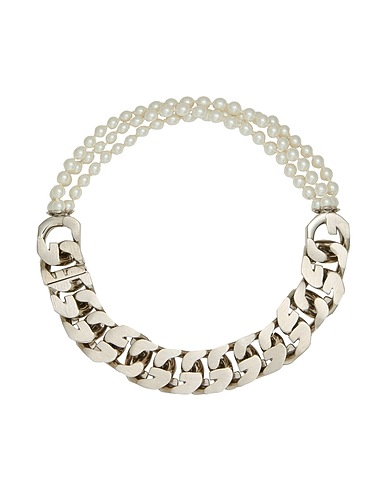 GIVENCHY Necklace Silver 100% Brass