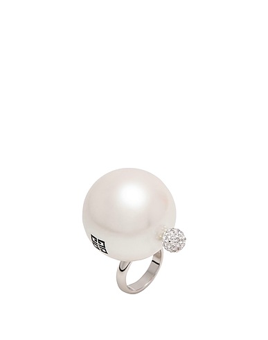 GIVENCHY Ring Cream Brass