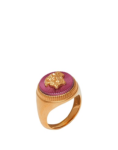 VERSACE Ring Gold Metal