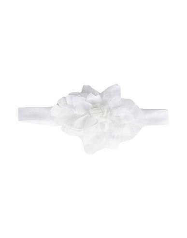 MARCHESA Collar Blanco Fibras textiles