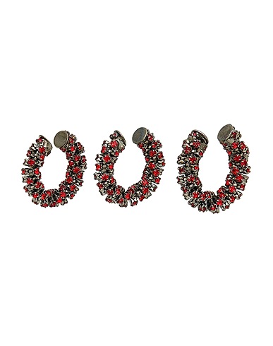 MAGDA BUTRYM Earrings Red Brass