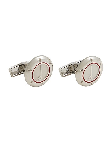 DUNHILL Cufflinks and Tie Clips Silver Metal