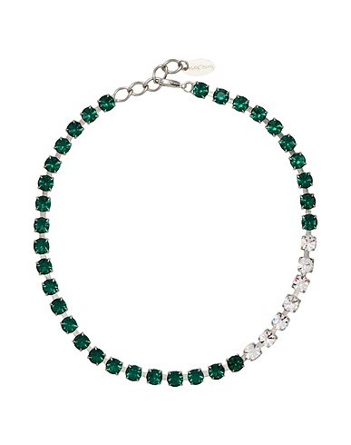 FORTE_FORTE Necklace Green Metal