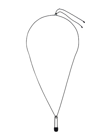 APM Monaco Necklace Black 925/1000 Silver