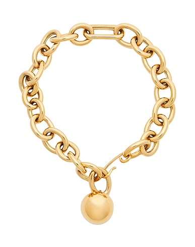 JIL SANDER Necklace Gold Metal